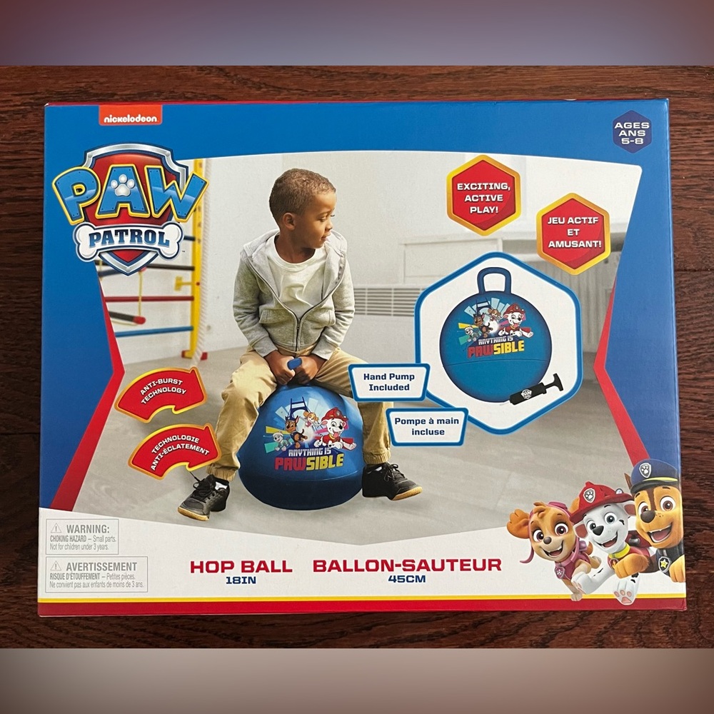 🧸 Nickelodeon Paw Patrol Hop Ball